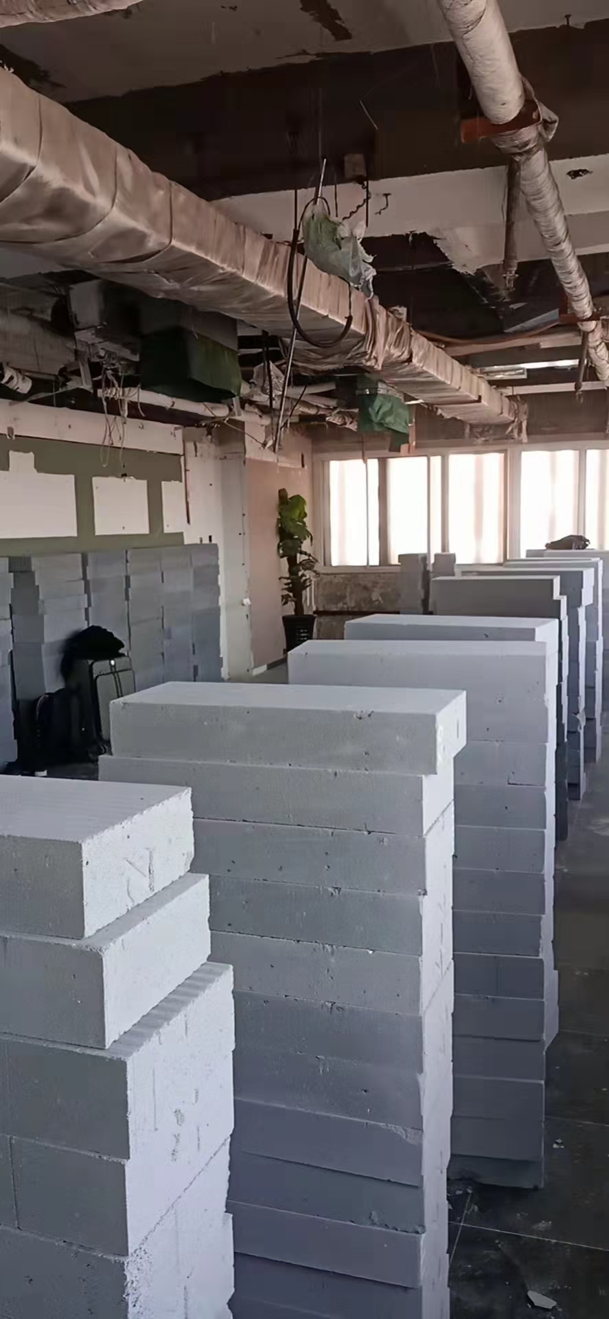 厂房轻质砖隔墙项目